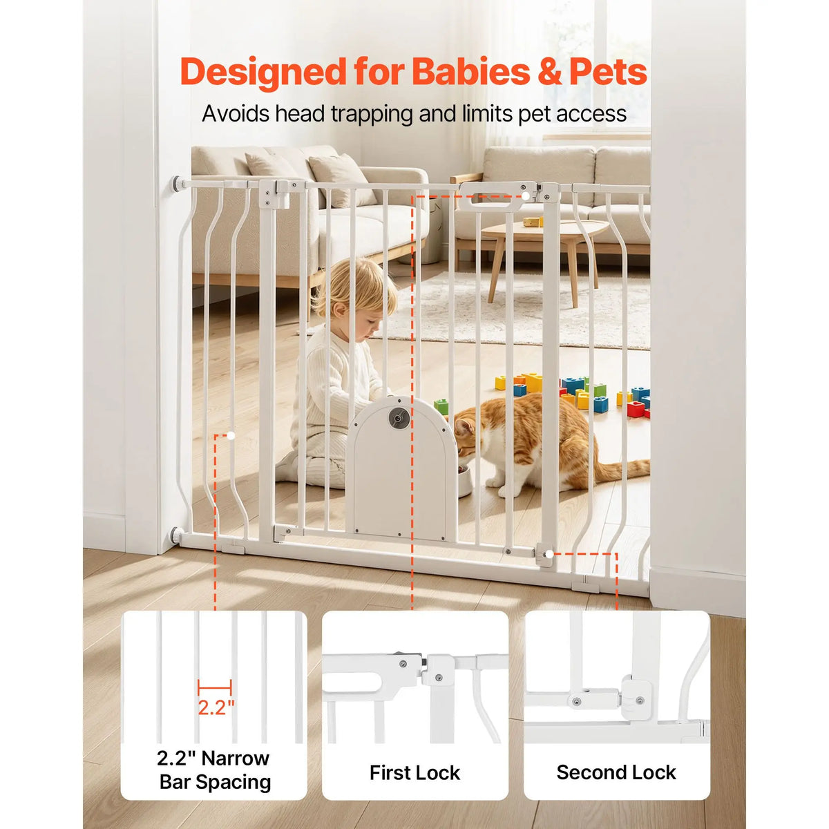 SafePass Adjustable Pet & Baby Gate